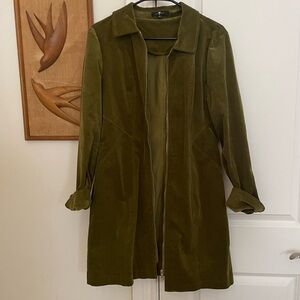 Olive Green Women's Coat